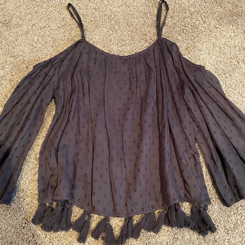 American Eagle Off the Shoulder Shirt